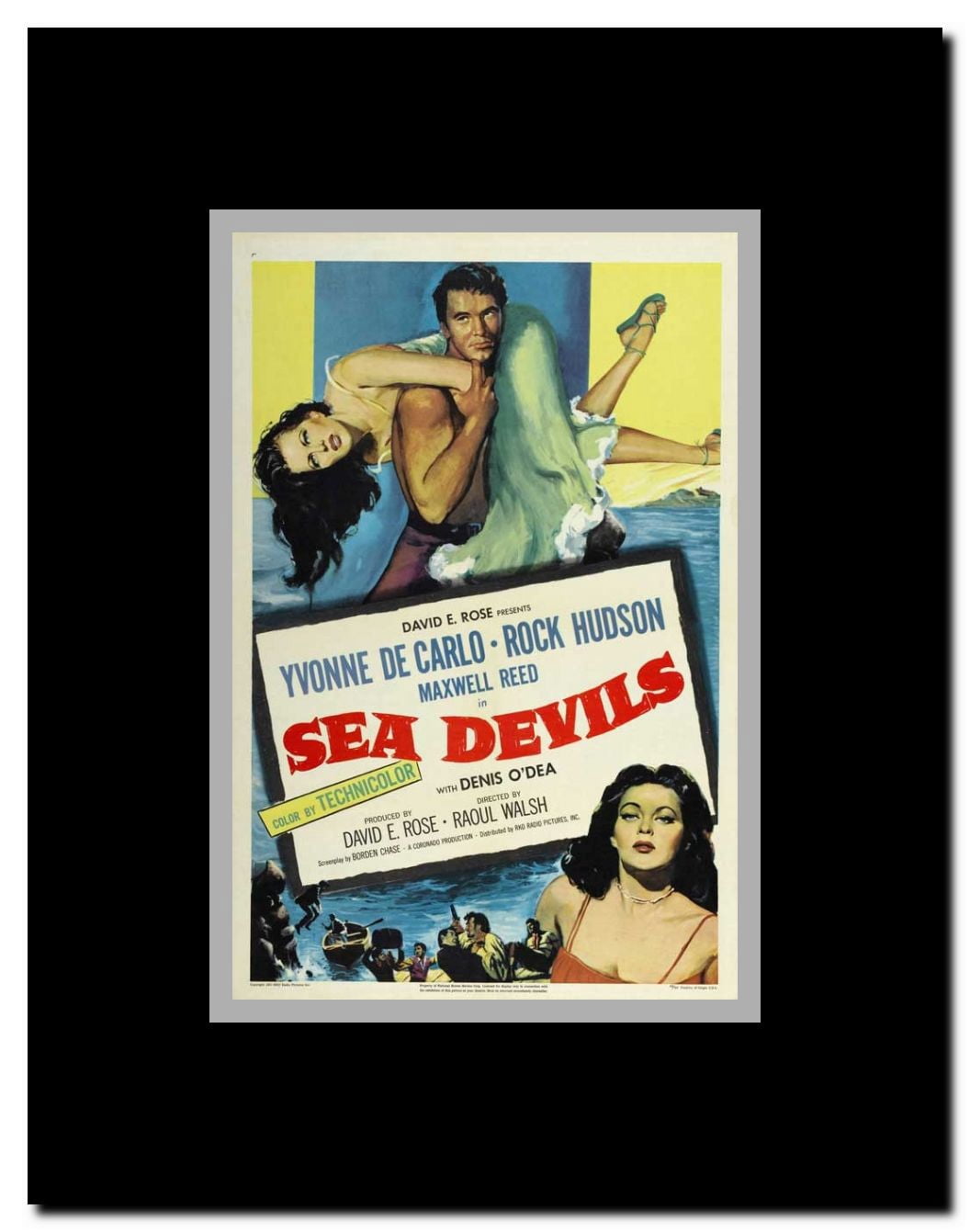 Sea Devils Framed Movie Poster