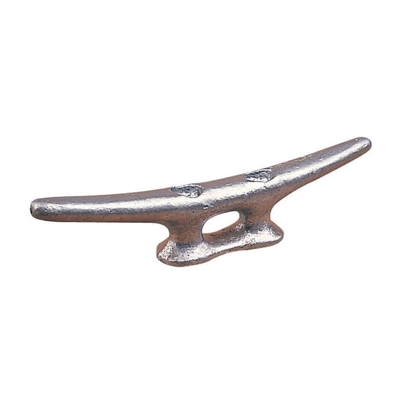 Sea-Dog 040108-1 Iron Flat Head Open Base Cleat - 8"