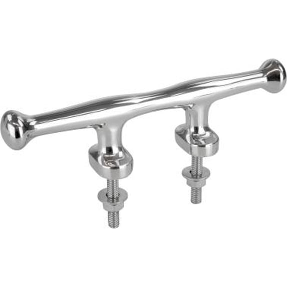 10" Silver Sea-Dog Smart Cleat Stud Mount Investment