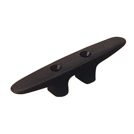 Sea-Dog 043380-1 Heavy Duty Black Nylon Open Base Cleat - 8"