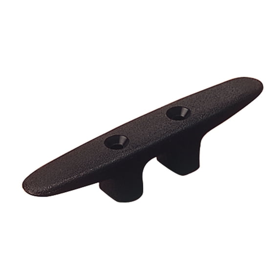 Sea-Dog 043380-1 Heavy Duty Black Nylon Open Base Cleat - 8"
