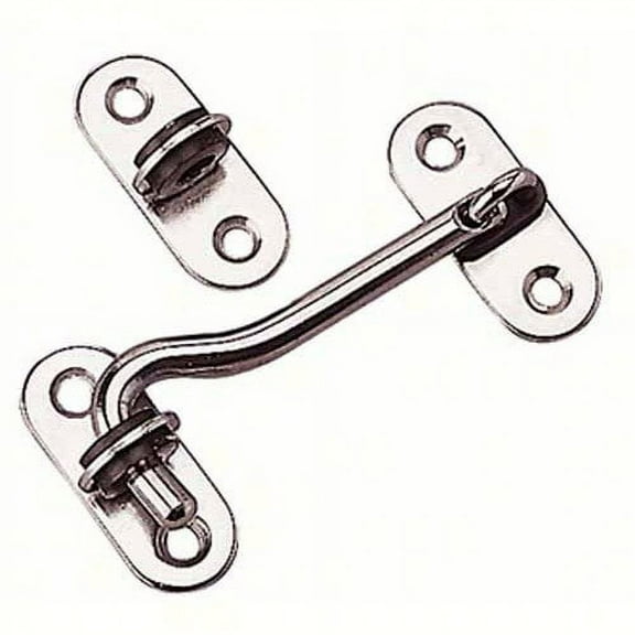 Sea Dog  2212061; Door Hook Stainless Steel 2-1/2In W/Staples