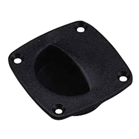 Sea Dog 2273101 Small Black Flush Finger Pull