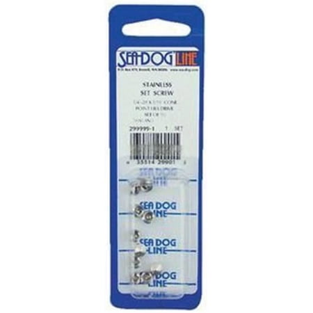 Sea-Dog 299999-1 Stainless Steel Cone Point Hex Drive Scre - 1/4"-28 x 3/16"