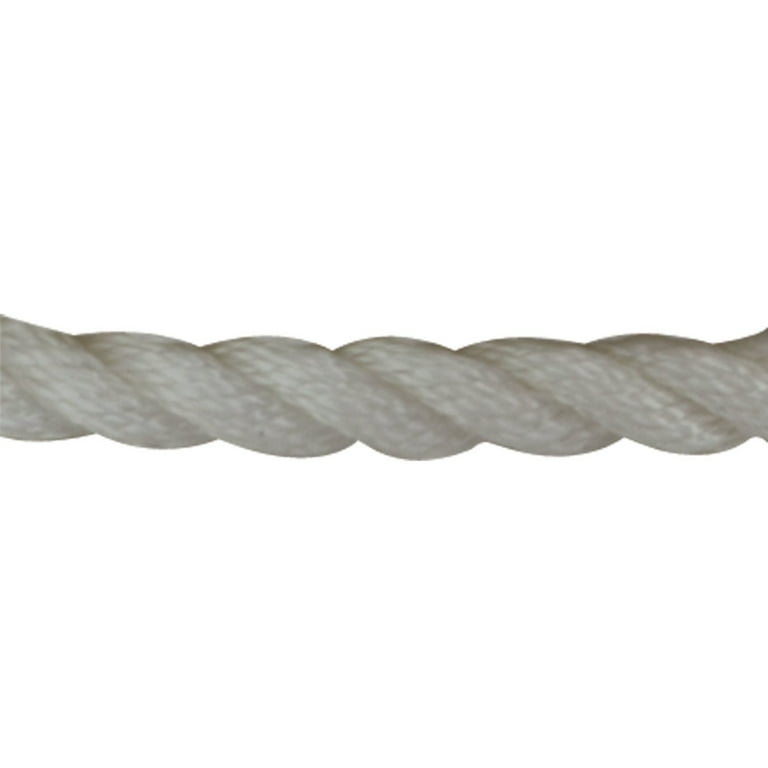 Five Oceans Anchor Line 1/2 inch x 200 ft - Anchor Rope Line - Marine  Premium 3-Strand White Nylon - Stainless Steel Thimble and Schakle - Ideal  for Mooring Anchoring Towing - FO4486-C200 
