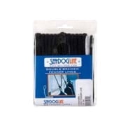 Sea-Dog 302110006BK-1 Double Braided Fender Lines - 3/8" x 6', Black