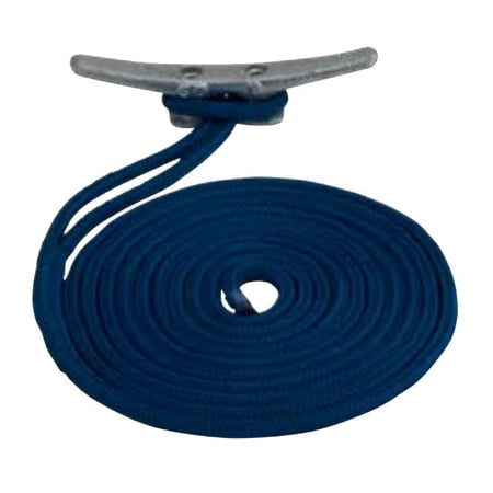 Sea-Dog 302110015NV-1 Double Braided Nylon Dock Line - 3/8" x 15', Navy