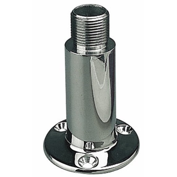 Sea-Dog 329510-1 Stainless Steel Fixed Antenna Base - 4" Height x 2-7/8" Base Diameter