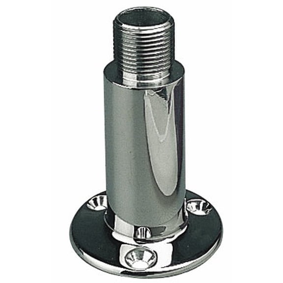 Sea-Dog 329510-1 Stainless Steel Fixed Antenna Base - 4" Height x 2-7/8" Base Diameter