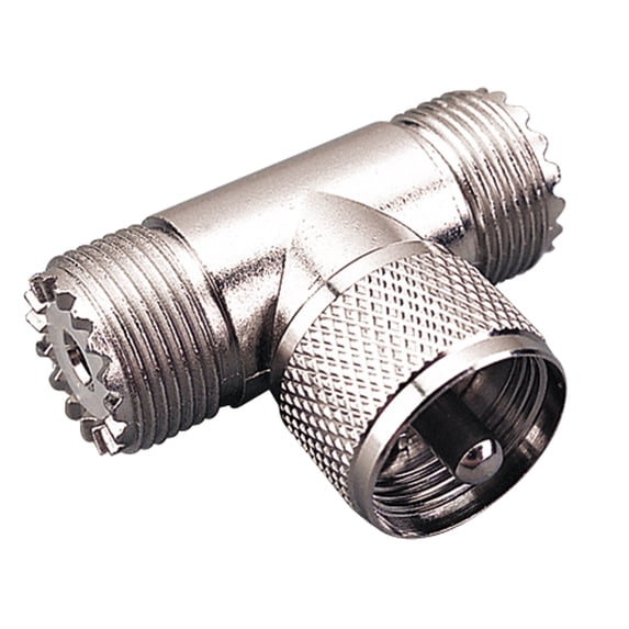 Sea-Dog 329957-1 UHF T-Adapter Cable Connector