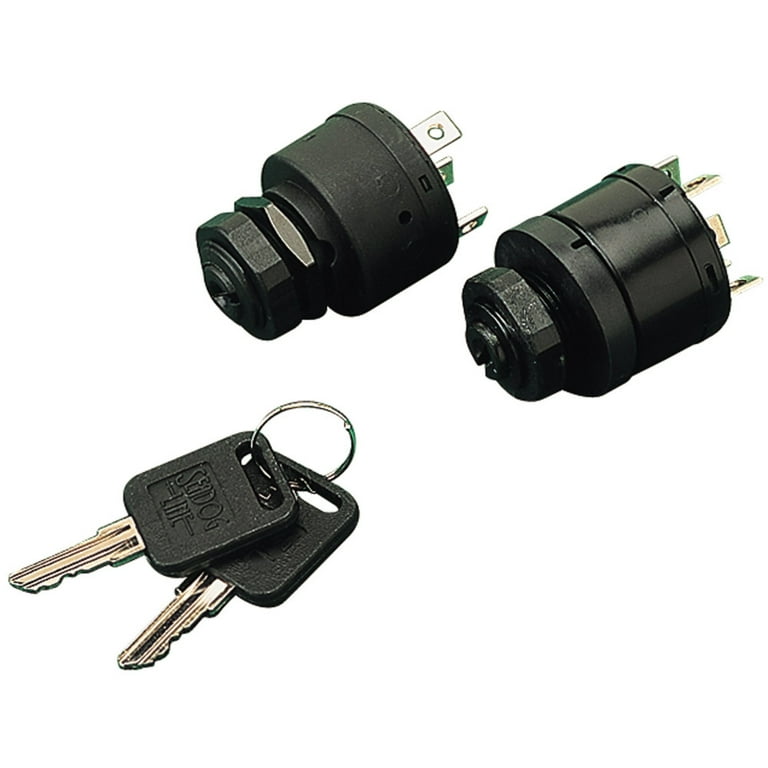 Sea Dog 4-Position Ignition Switch, Magneto Style, Short