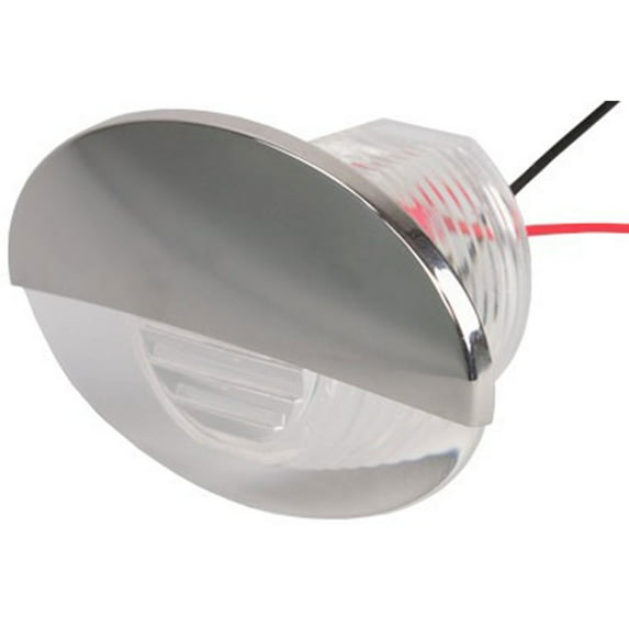 Sea-Dog 401275-1 Flush-Mount LED Courtesy Light - 2-1/2" Oval, White