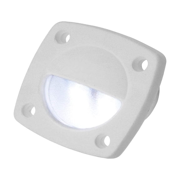 Sea Dog 401321-1 Delrin LED Utility Light - White with White Light C33