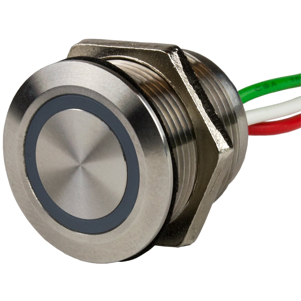 Stainless Steel LED Continuous Adjustment Dimmer Switch