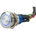 thumbnail image 1 of Sea-Dog LED Push Button On/Off Switch - Formed 304 Stainless Steel, 1 of 2