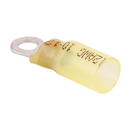 Sea-Dog 429253H-1 Nylon Ring Terminal 12--10 Ga Ring Size #8, Pack of 6
