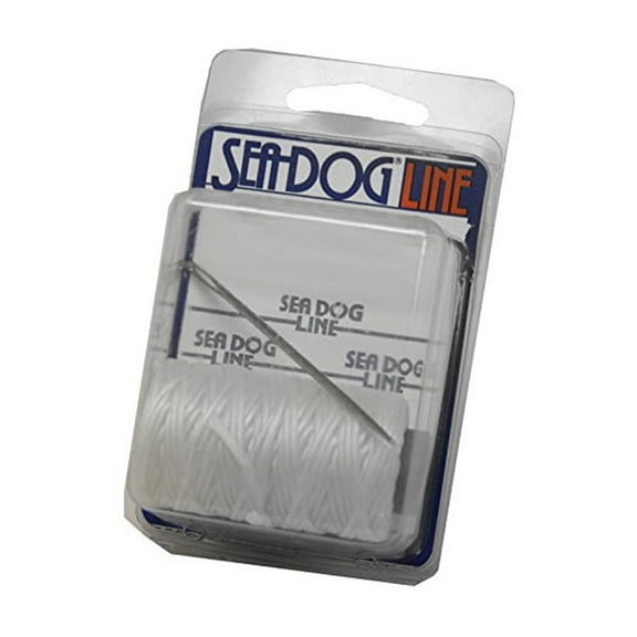 Sea-Dog 562569WH-1 Polyester Whipping Twine Kit - 1Mm, Braided And Waxed, 15M W