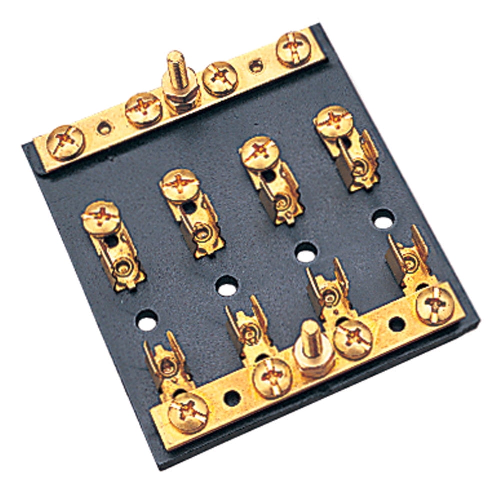 Sea Dog Bakelite Fuse/Terminal Block, 4 Terminals