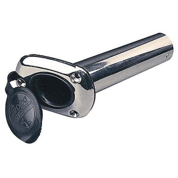 sea dog fishing rod holder Sea-Dog Cast Stainless Steel Flush Mount Rod Holder w/Cap - 30°