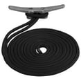 thumbnail image 1 of Sea-Dog Double Braided Nylon Dock Line - 1/2" x 20' - Black | Bundle of 10, 1 of 1