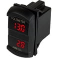 thumbnail image 1 of Sea-Dog 421645-1 Rocker Switch Style Dual Volt/Amp Meter, 1 of 1
