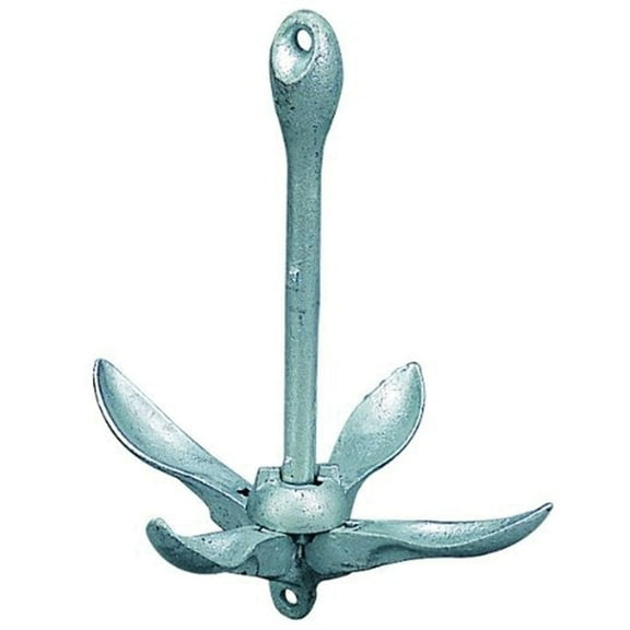 Sea Dog Folding Anchor, 13 lbs, Galvanized