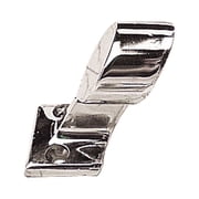 Sea Dog Hand Rail Fitting 60-Degree End Left Hand Set Screw Tube, O.D. 7/8", #10 FH Fasteners, Zinc Chrome-Plated