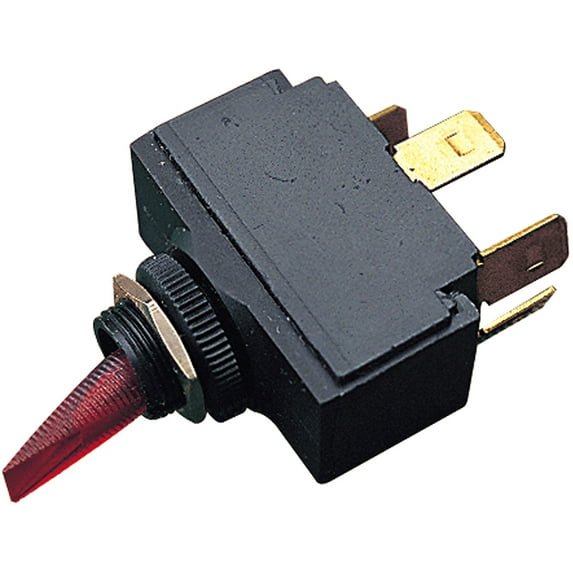 Sea Dog Illuminating Toggle Switch, SPST Mom. On/Off