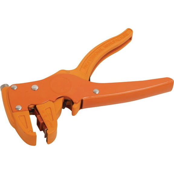 Sea-Dog Line 429930 Adjustable 24 to 12 Gauge Wire Stripper and Cutter Tool, Powder Coated Steel