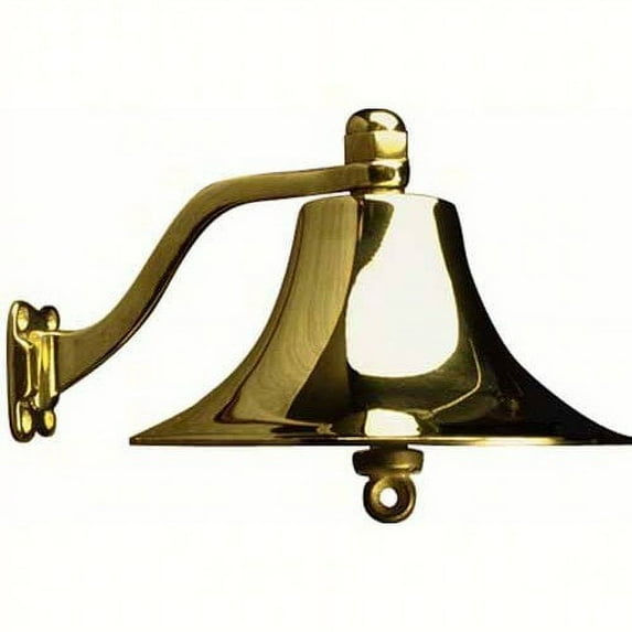 Sea-Dog Line Cast Polished Brass 8 Inch Bell 455720