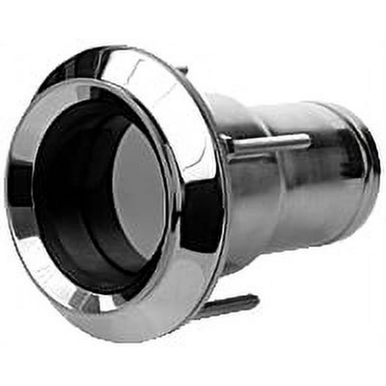 Sea-Dog Line Exhaust Thru Hull Cast 316 Stainless Includes Stainless Flap  with Rubber Seal 