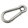 thumbnail image 1 of Sea-Dog Line Snap Hook with Eye Insert - Toothless Key Lock System, stainless snap w/eye 4in, 1 of 2