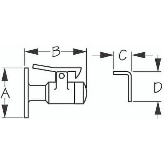 Sea Dog Marine Stainless Steel Door Stop & Catch 4" (221715-1)