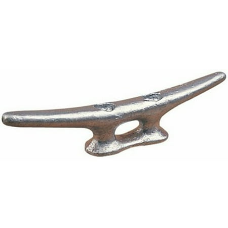 Sea Dog Open Base Cleat, 10", Flat Head Galvanized