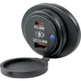thumbnail image 1 of Sea-Dog Oval Surface Mount USB 3.0  USB-C Power Socket [426535-1], 1 of 3