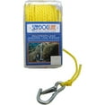 thumbnail image 1 of Sea-Dog Poly Pro Anchor Line w/Snap - 1/4" x 100' - Yellow | Bundle of 10, 1 of 1