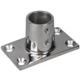thumbnail image 1 of Sea-Dog Rail Base Fitting Rectangular Base 90° - 316 Stainless Steel - 1-11/16" x 3" - 7/8" O.D. | Bundle of 10, 1 of 1