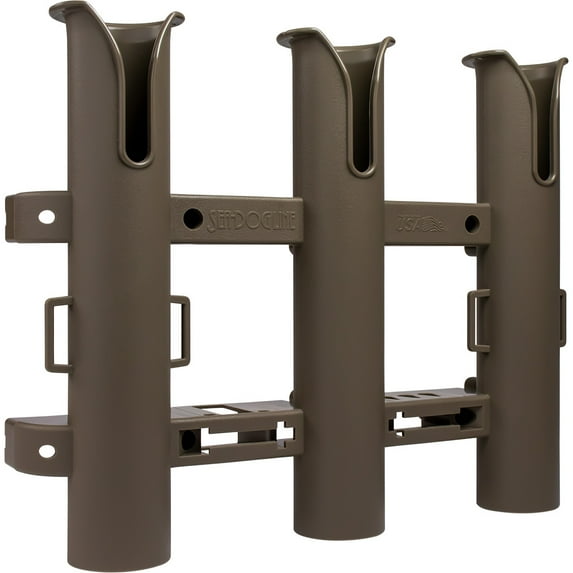 Sea-Dog Triple Threat Three Pole Rod Holder - Flat Dark Earth | Bundle of 10