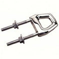 thumbnail image 1 of Sea Dog Twin Shank Bow Eye, 2-15/16" Shaft, Chrome, 1 of 2