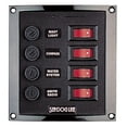 thumbnail image 1 of Sea Dog Vertical 4 Gang Rocker Switch Panel, 1 of 2