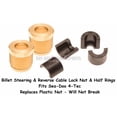 thumbnail image 1 of Sea Doo 4-Tec Steering & Reverse Cable Billet Lock Nut & Half Ring Set RXP RXT, 1 of 3