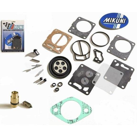 Sea Doo Genuine Mikuni Carb Rebuild Kit Base Gasket And Needle Seat 587 SP 91-96