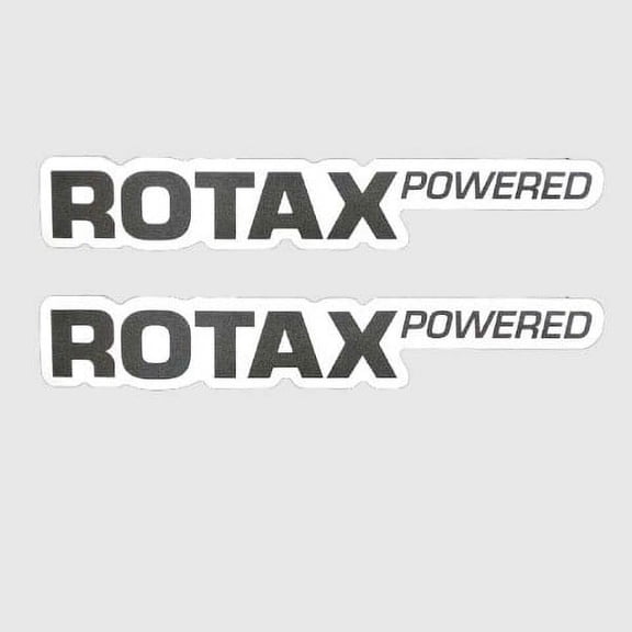 Sea Doo Jet Boat Decals 219904242 | Rotax Powered 5 1/2 x 1 Inch (Pair)