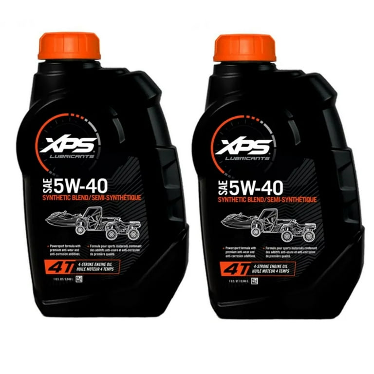 CanAm 779133 OEM XPS Rotax 4Stroke Synthetic Blend Oil, 50 OFF