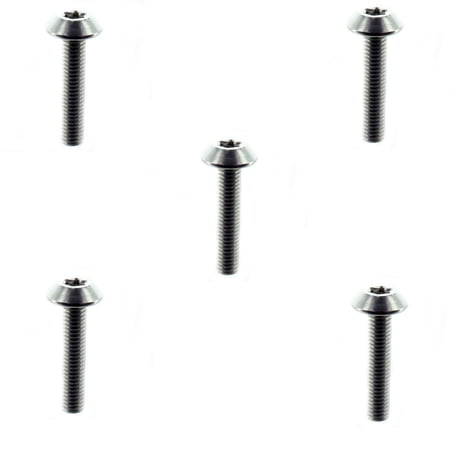 Sea-Doo New OEM Truss Cone Torx Screw M6 Set of 5, 250000924