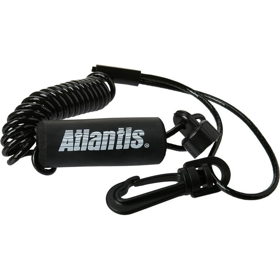 Sea Doo Safety Kill Switch Tether Floating Lanyard Key Black 278001431