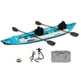 thumbnail image 1 of Sea Eagle 385FT Redesigned Fasttrack Inflatable Kayak 12'8" 2 Person Touring Kayak, Attached Rigid High-Pressure V-Bottom, Smoother Paddling Experience-Light Weight -  Pro Kayak Package, 1 of 6