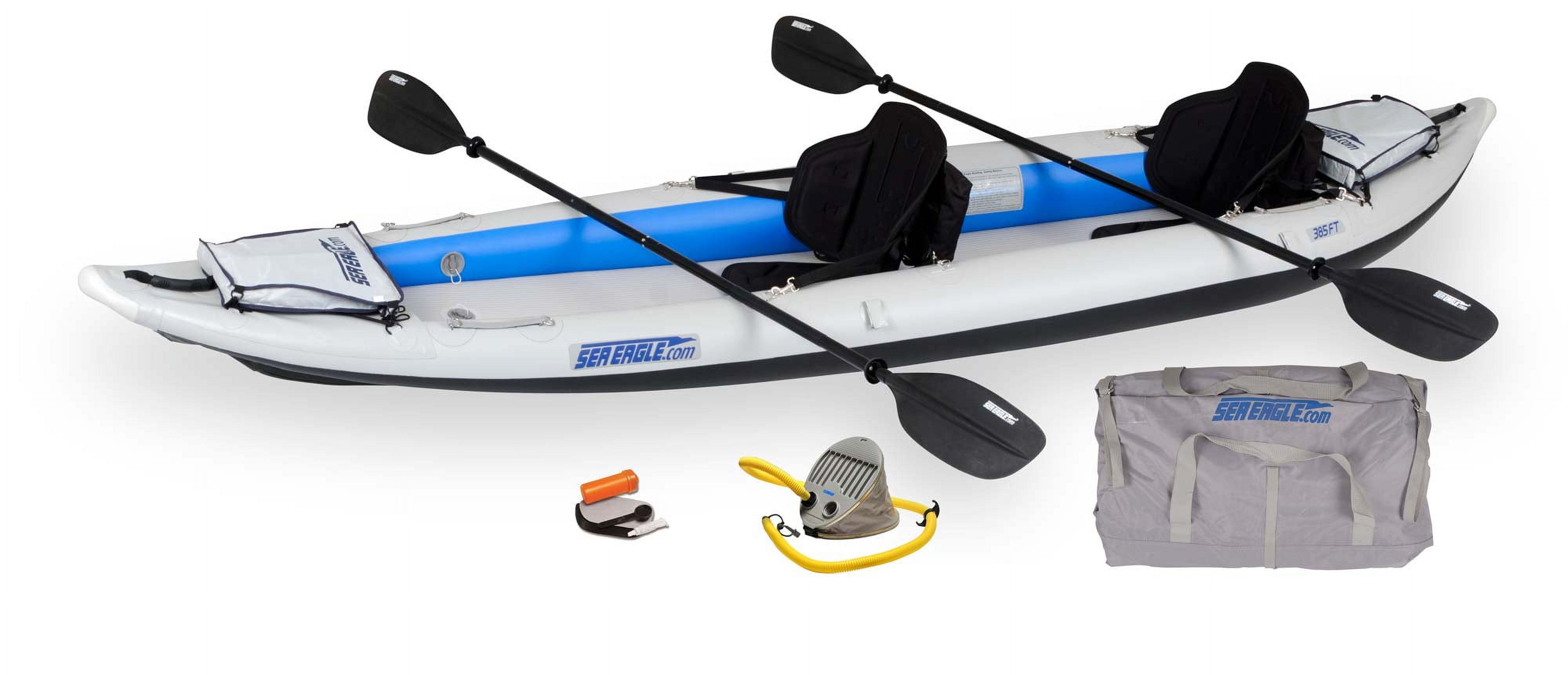 Sea Eagle 385FTK_P Fasttrack Inflatable Pro Kayak Package