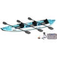 thumbnail image 1 of Sea Eagle 465FT Fasttrack Inflatable 15'3" 1-3 Person Touring Kayak with Rigid External keel - Smoother Paddling Experience Light Weight- Pro 3 Person Package, 1 of 6