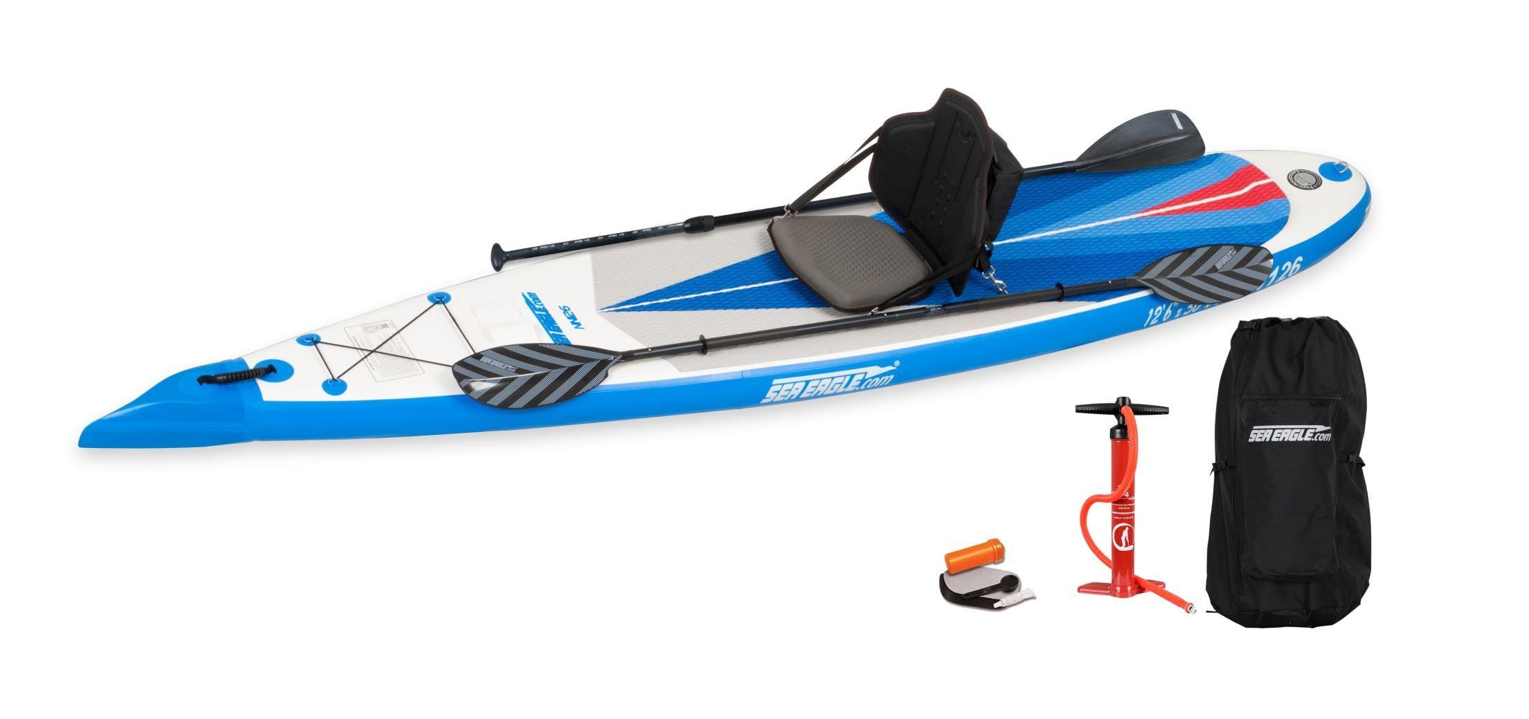 Sea Eagle NeedleNose 126 Pro Package Inflatable Paddle Board